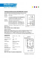 BA Induktionsschleifenauswerter PES-IND2-230V